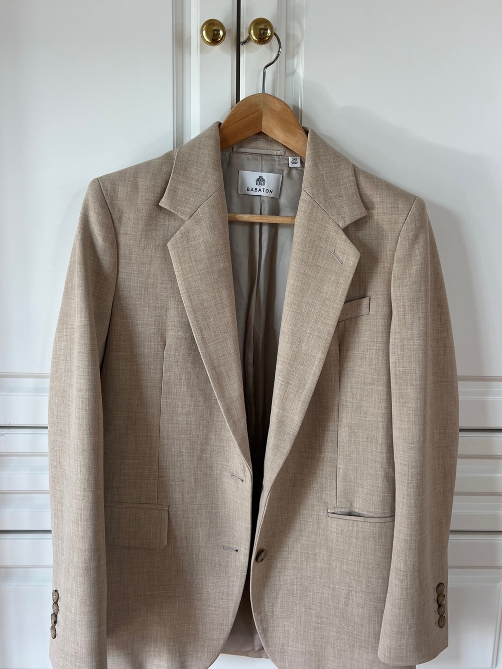 Babaton Beige Blazer - Picture 2 of 3